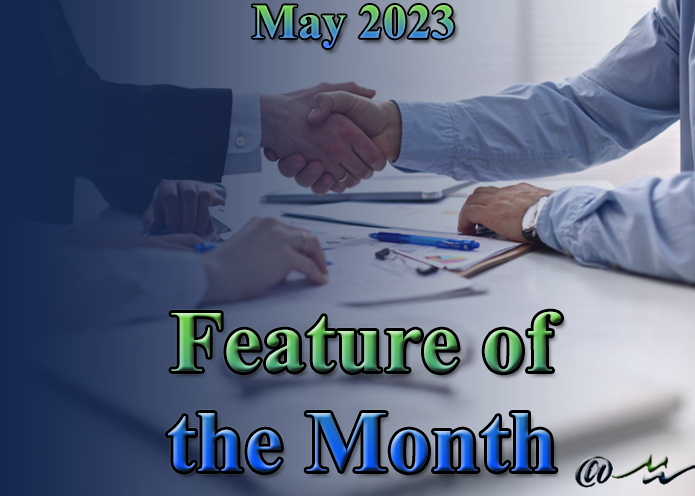 feature of the month may